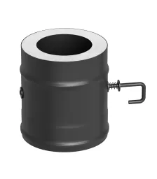 Сэндвич-шибер поворотный KERABLACK (AISI 430), L-0,2м