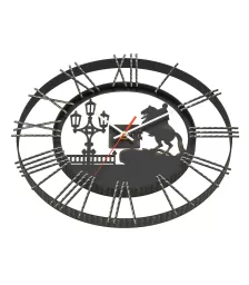 Часы кованые Везувий "Санкт-Петербург"