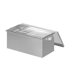 Коптильня нерж малая 250*300*400мм