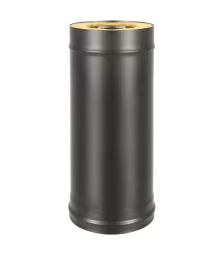 Сэндвич-труба Эмаль Черная (AISI 430), L-0,5м
