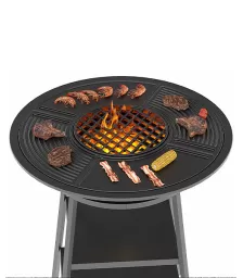 Чугунный "FANTASTIC GRILL" Везувий Ø 700 (чаша+подставка+плита Gurman Ø700+крышка)