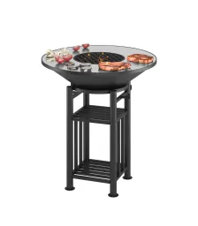 "FANTASTIC GRILL" Везувий Ø 700 (чаша+подставка+плита+решетка+крышка)