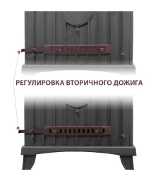 Печь-камин Везувий KZ-14S "Антрацит"