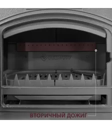 Печь-камин Везувий KZ-14Р "Антрацит"