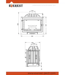Каминная топка EVEREST D10