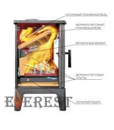 Печь-камин EVEREST H10