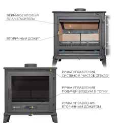 Печь-камин EVEREST M10