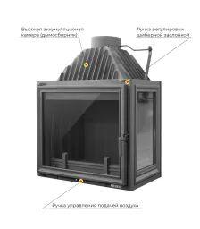 Каминная топка EVEREST A16 R