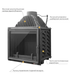 Каминная топка EVEREST A16