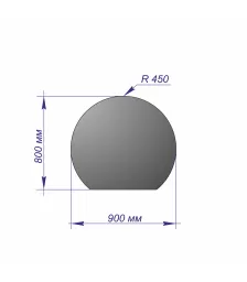 Лист напольный 900*800*1,5 R450 бронза