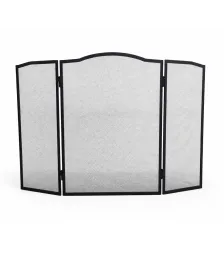 Экран каминный EVEREST FS3-B черный (61*96см)