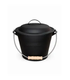 Набор каминный EVEREST LB51-B (ведро, совок, щётка) (21*17см)