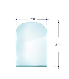 Стекло Везувий НР-15P (0,341х0,270) Арка