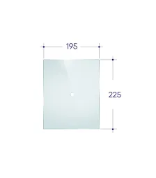 Стекло Везувий ДТ-4С (0,195х0,225) Т