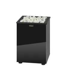 Электрокаменка EVEREST Черный Кристалл с парогенератором 4,5кВт (Black Crystal Steam S45)