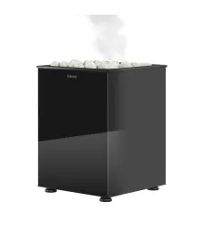 Электрокаменка EVEREST Черный Кристалл с парогенератором 18кВт (Black Crystal Steam S180)