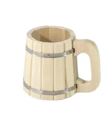 Кружка бондарная 1,0л (М-71)