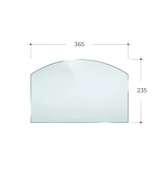 Стекло Везувий 222 (0,365*0,235) Арка