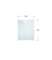 Стекло Везувий ДТ-4С (0,185*0,231)