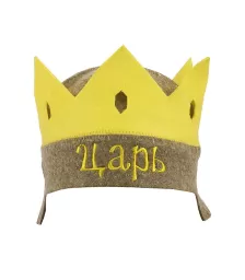 Шапка "КОРОНА ЦАРЯ" цветной войлок (арт.3153)