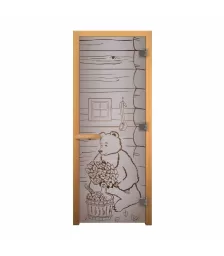 ДС Сатин "МИШКА" 190х70 (8мм, 3 петли 710) (ЛИПА) Пр
