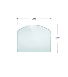 Стекло Везувий 280 (0,293*0,237) Арка