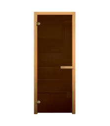 ДС Бронза Матовая 180х70 (6мм, 2 петли 716 GB) (ХВОЯ)