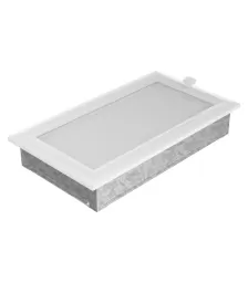 Решетка ОСКАР Белая с задвижкой (17*30) 30OBX