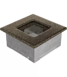 Решетка Черная/Золото (11*11) 11CZ