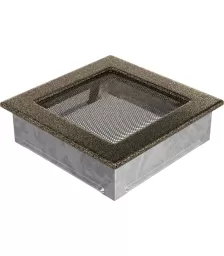 Решетка Черная/Золото (17*17) 17CZ