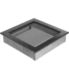 Решетка Черная/Серебро (22*22) 22CS