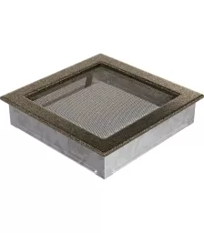 Решетка Черная/Золото (22*22) 22CZ