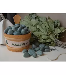 Камень Жадеит шлифованный мини (10кг)