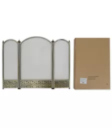 Экран каминный C03325AB (3 секции, 66х85см, античная бронза)