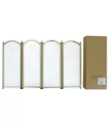 Экран каминный C04010PB (4 секции, полированная латунь)