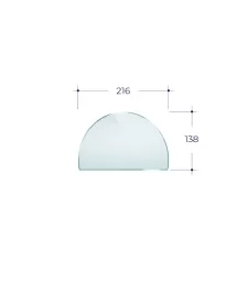 Стекло Везувий АОГТ (0,216*0,138) Арка