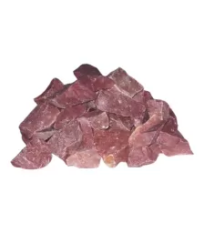Камень Малиновый кварцит колотый мелкий (коробка 20кг)