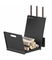 Дровница Везувий D260 черная