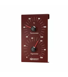 Термогигрометр EVEREST (TG-30) алюминий (коричневый)