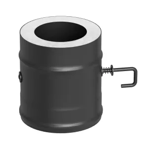 Сэндвич-шибер поворотный KERABLACK (AISI 430), L-0,2м
