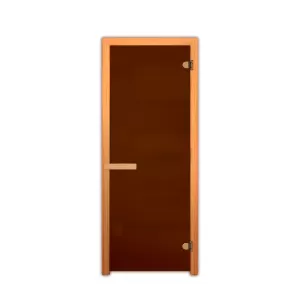 ДС Бронза Матовая 170х70 (6мм, 2 петли 716 GB) (ХВОЯ) Пр