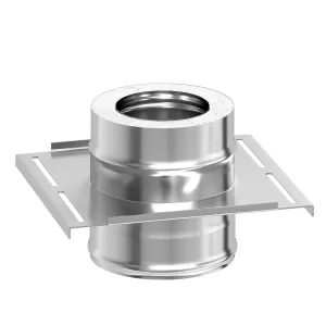 Площадка монтажная КЕРАЛЮКС (430 1,0мм/0,5мм) 400х400мм д.200х300