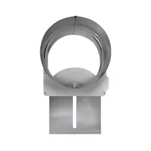 Шибер задвижной (430 0,8мм) д.150