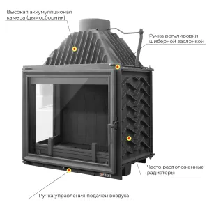 Каминная топка EVEREST A16 L