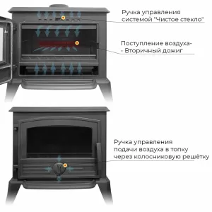 Печь-камин EVEREST F8