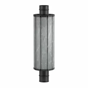 Экономайзер Черный (Black) д.120 (AISI 439, L-1м) "Талькохлорит" 700мм