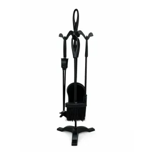 Набор каминный EVEREST K20-B черный (19*19*61см)