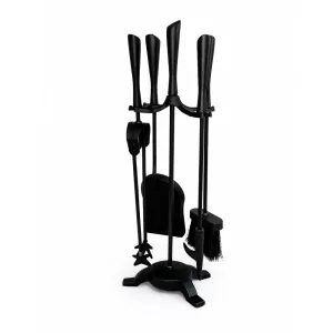 Набор каминный EVEREST K43-B черный (21*21*56см)