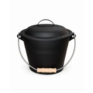 Набор каминный EVEREST LB51-B (ведро, совок, щётка) (21*17см)