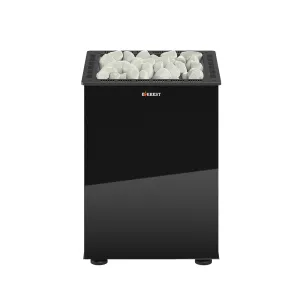 Электрокаменка EVEREST Черный Кристалл с парогенератором 6кВт (Black Crystal Steam S60)